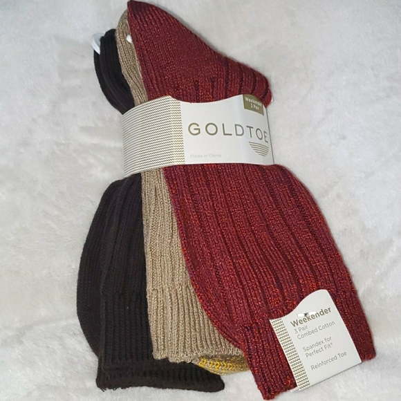Gold Toe Accessories 3 Pack Gold Toe Womens Weekender Socks Poshmark